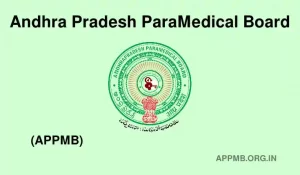Andhra Pradesh ParaMedical Board APPMB Admission Exam Date Results Courses