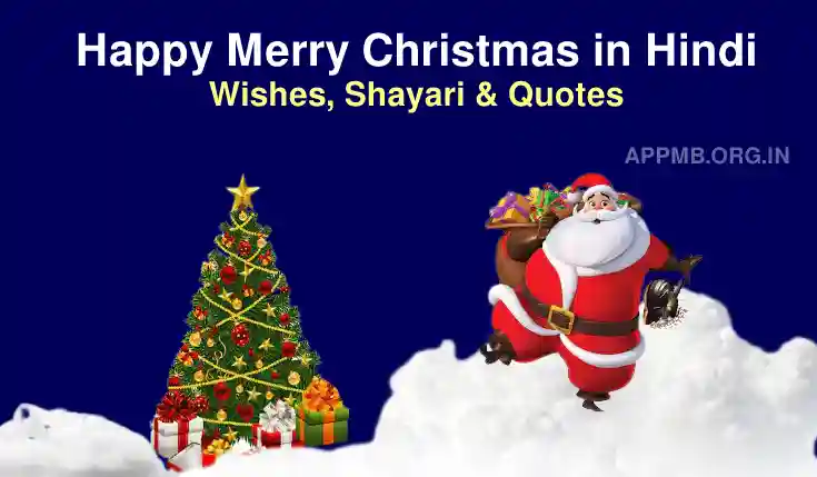 Merry Christmas Wishes In Hindi | मेर्री क्रिसमस विशिस हिंदी में | Happy Merry Christmas Wishes, Shayari & Quotes