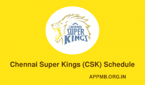 Chennai Super Kings IPL 2023 Schedule