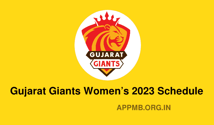 Gujarat Giants Women’s 2023 Schedule: GG WPL Full Schedule 2023 – Date, Time, Matches, Venue, and More